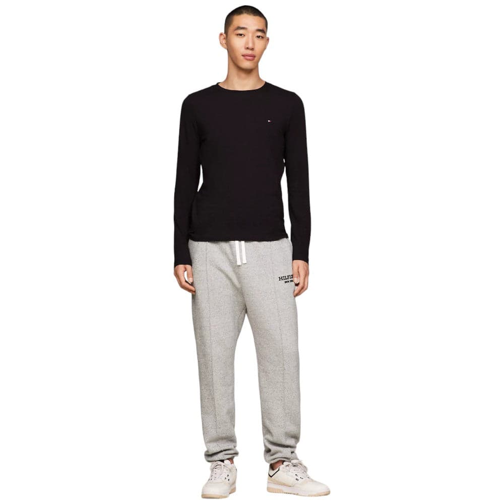 Tommy Hilfiger t-shirt nera manica lunga MW0MW10804 - 2