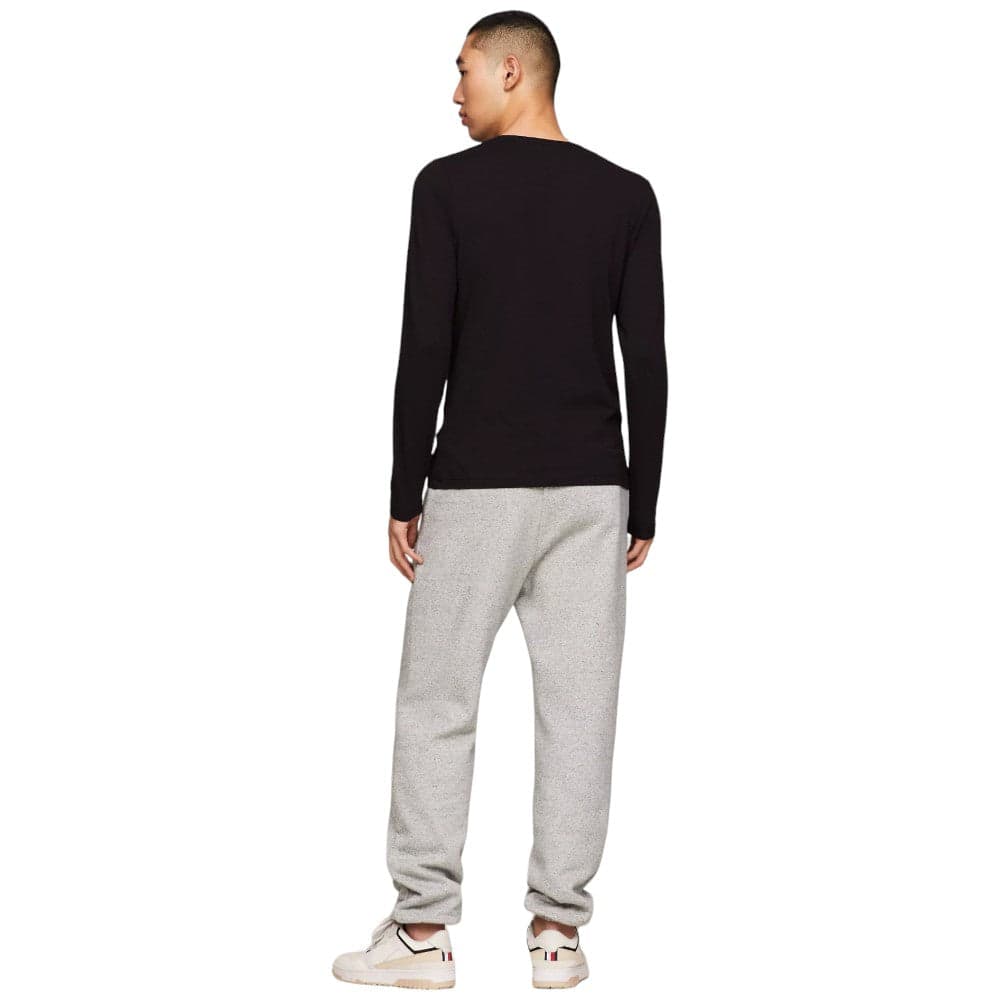 Tommy Hilfiger t-shirt nera manica lunga MW0MW10804 - 4