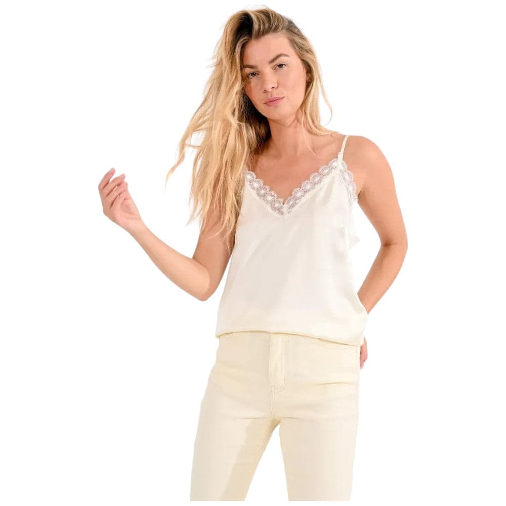 Molly Bracken top cremaTR188CP - 5
