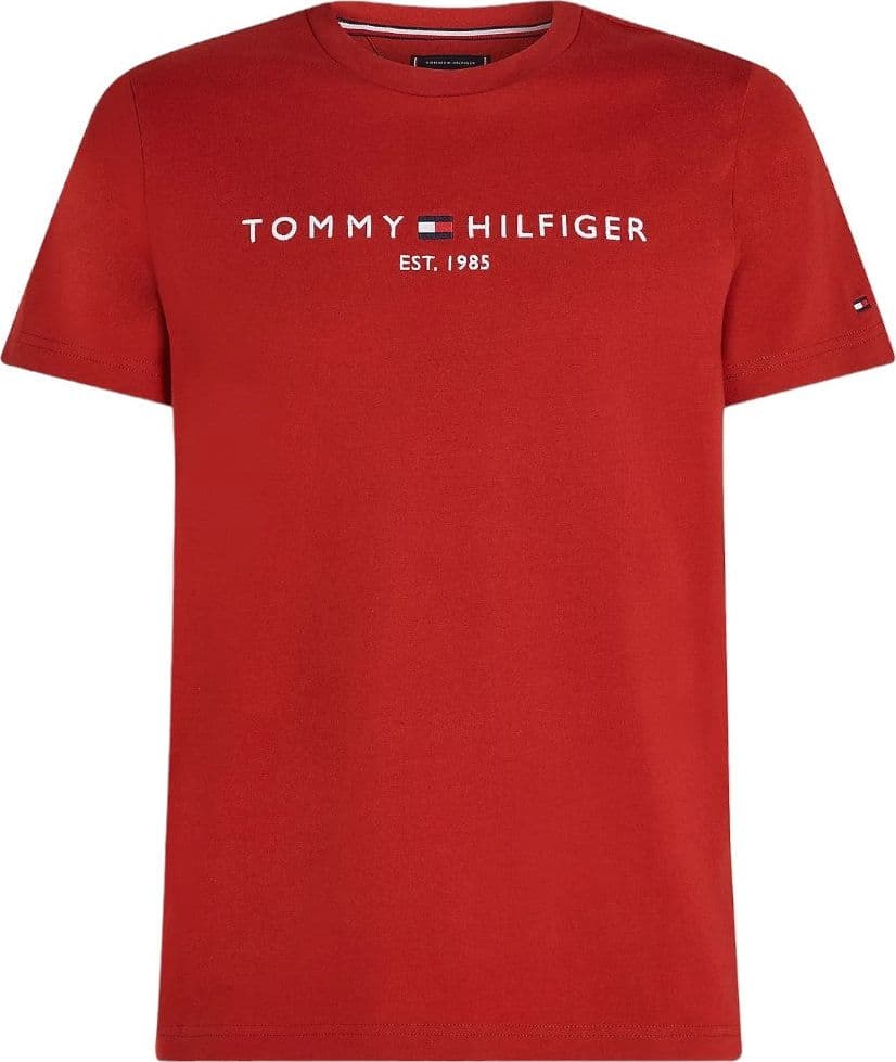 Tommy Hilfiger t-shirt dark magma logo ricamato MW0MW11797