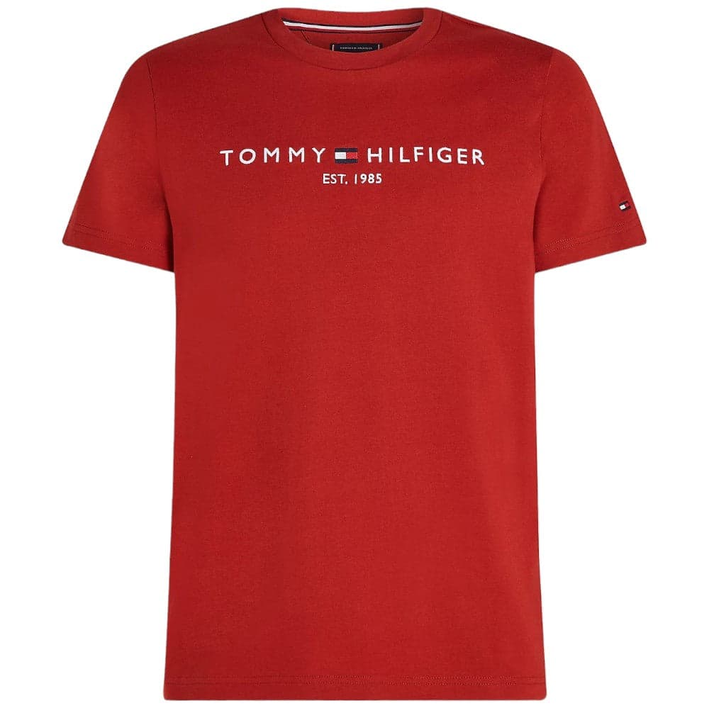 Tommy Hilfiger t-shirt dark magma logo ricamato MW0MW11797 - 6