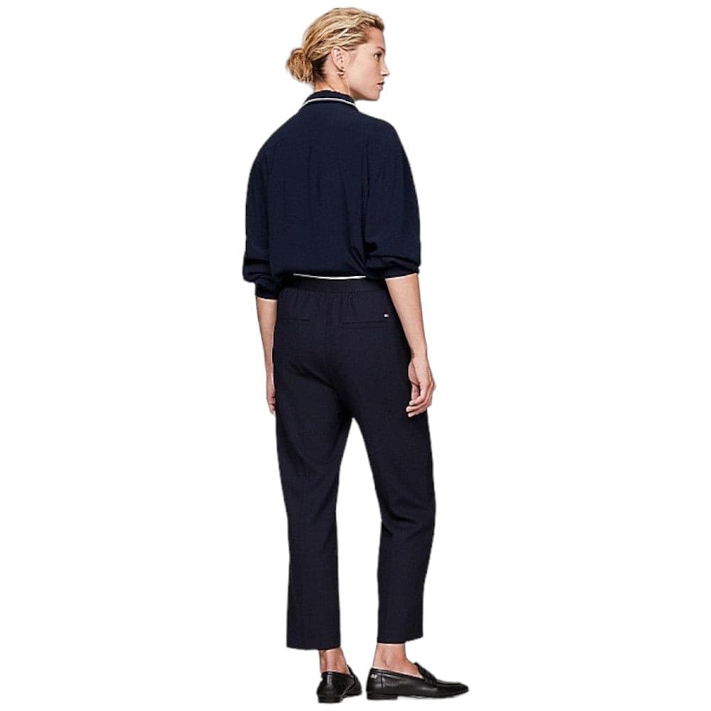 Tommy Hilfiger pantaloni slim blu con elastico WW0WW40502 - 3
