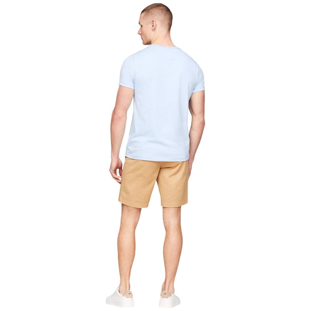 Tommy Hilfiger t-shirt slim celeste MW0MW10800 - 5