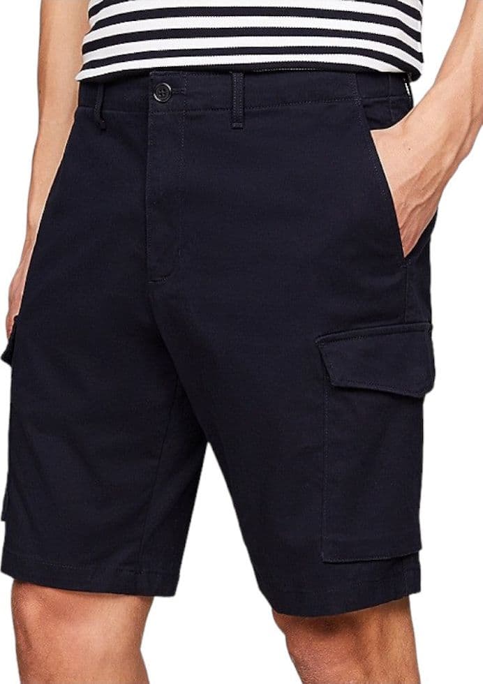 Tommy Hilfiger bermuda cargo blu Harlem MW0MW23573 - 6