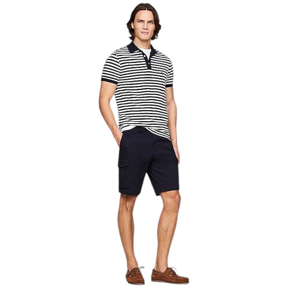 Tommy Hilfiger bermuda cargo blu Harlem MW0MW23573 - 2