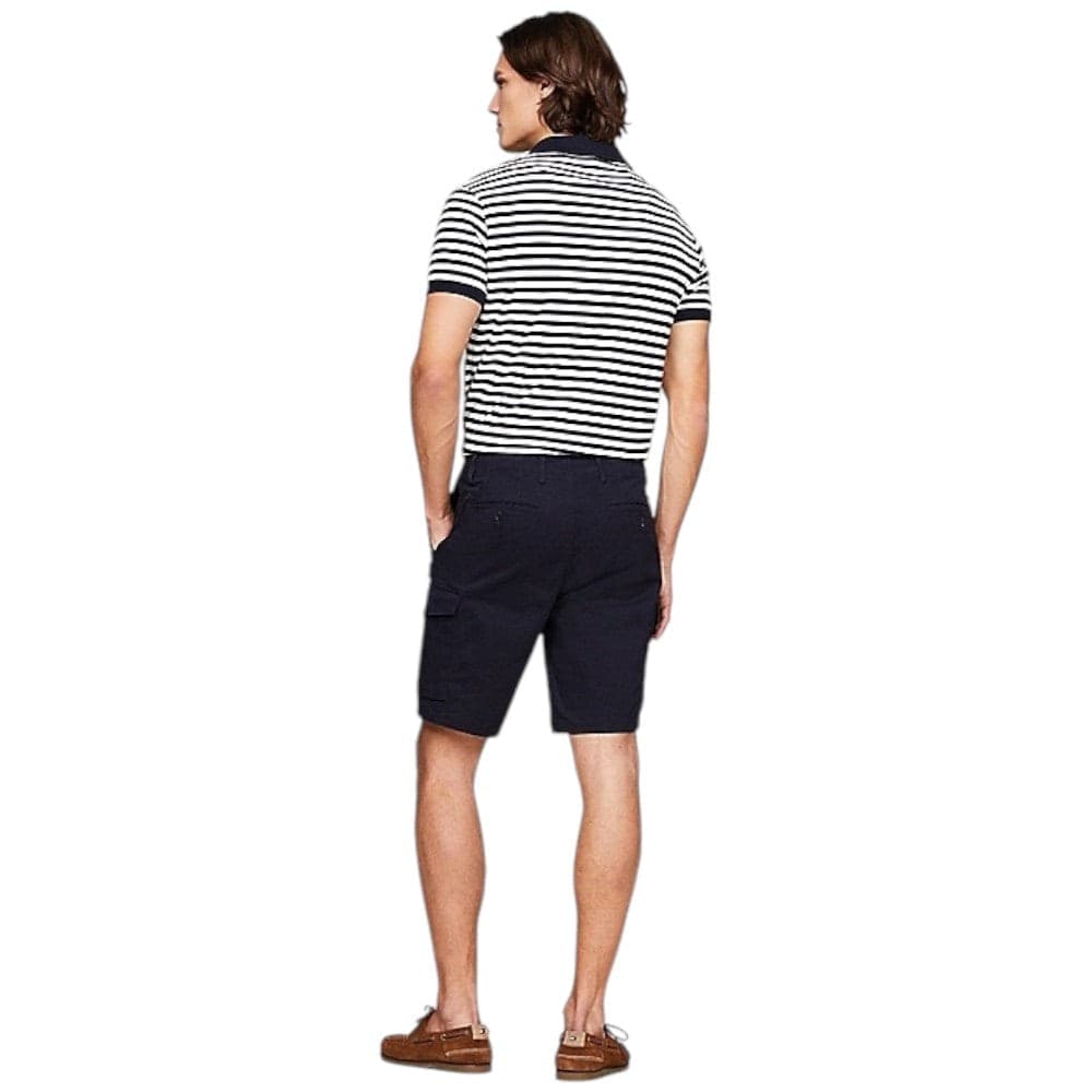 Tommy Hilfiger bermuda cargo blu Harlem MW0MW23573 - 4