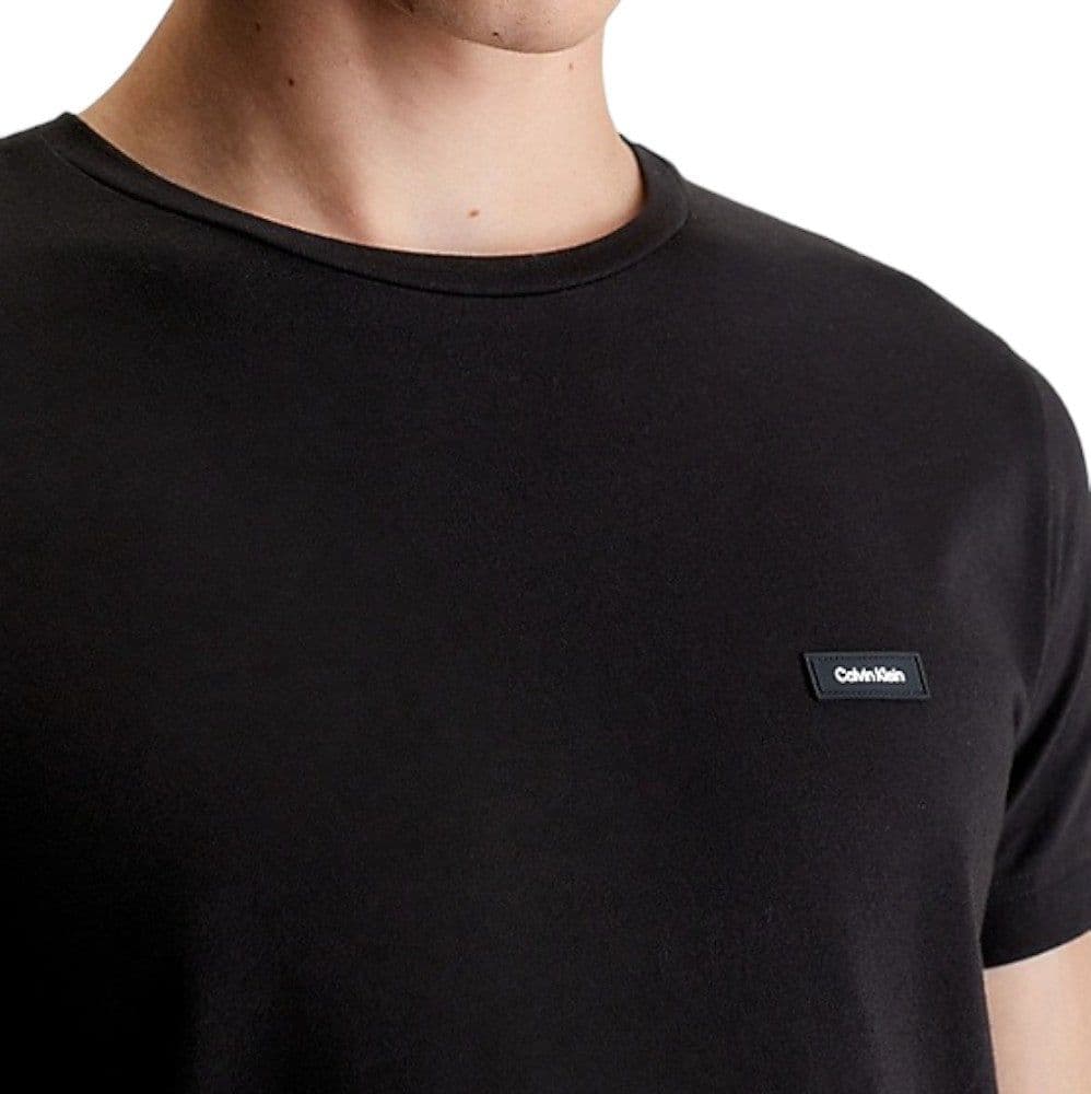 Calvin Klein t-shirt nera stretch slim fit K10K112724 - 3