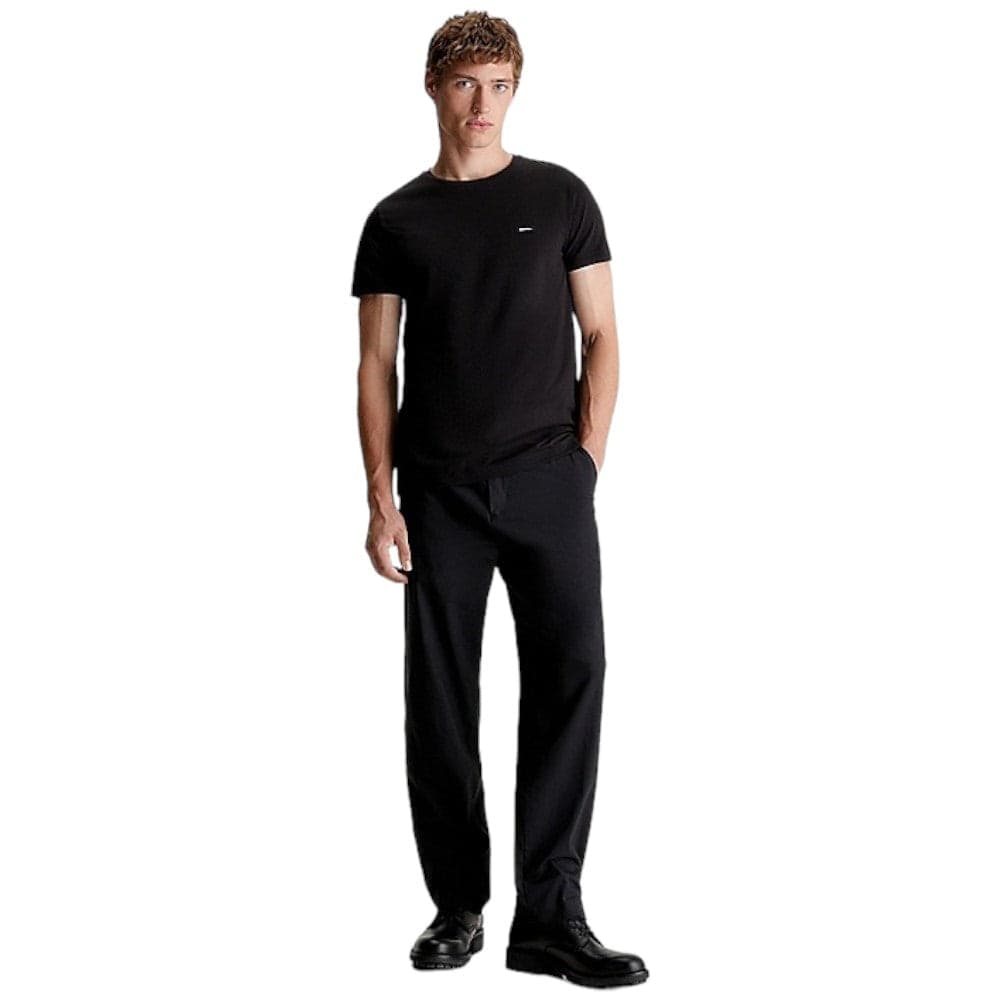 Calvin Klein t-shirt nera stretch slim fit K10K112724 - 5