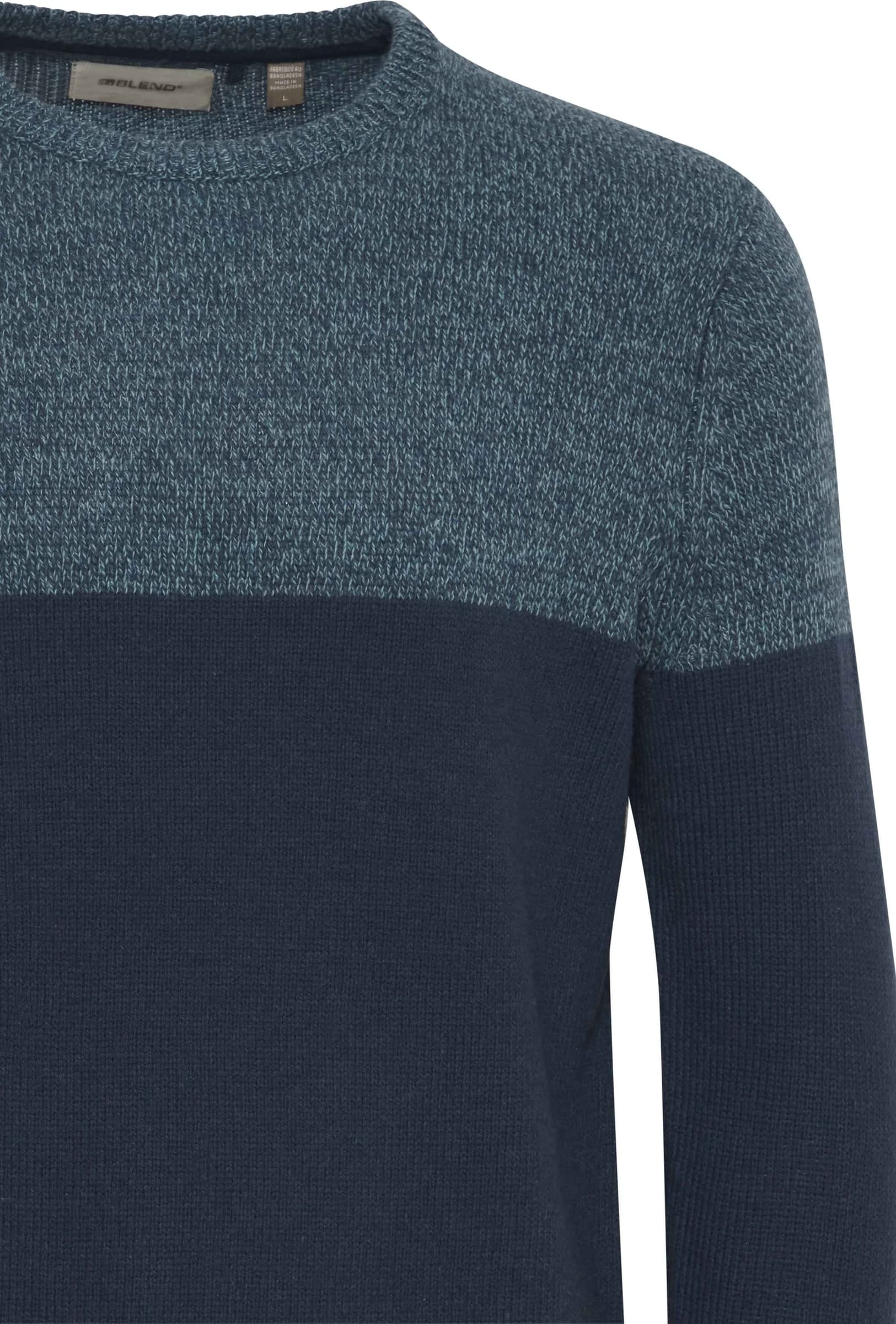 Blend pullover blu 20717272 - 3