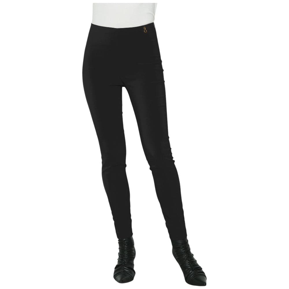 Relish pantalone nero vita alta stretto Pammy_A RDA2407006061 - 2