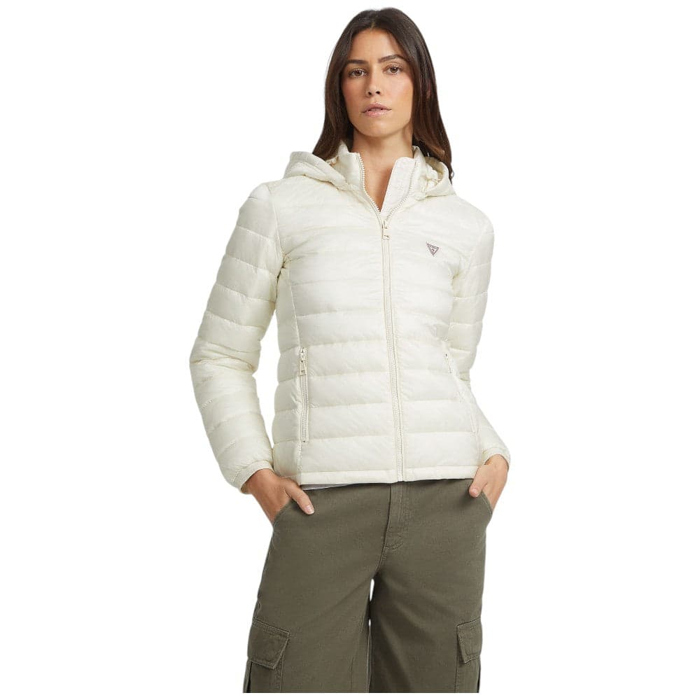 Guess piumino giacca puffer avorio W4YL00 WG922 G053 - 8