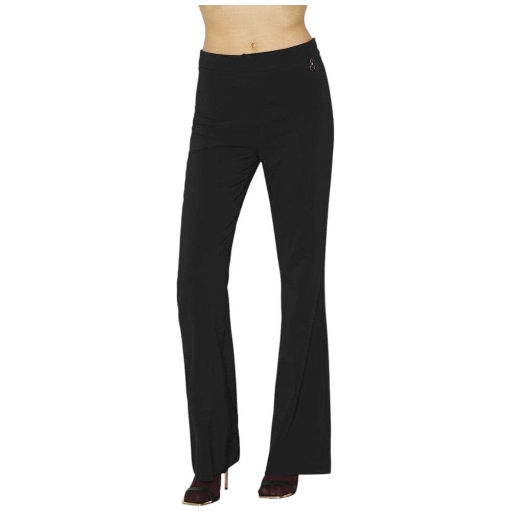 Relish pantalone a zampa nero vita alta Benvenuta RDA2407006062