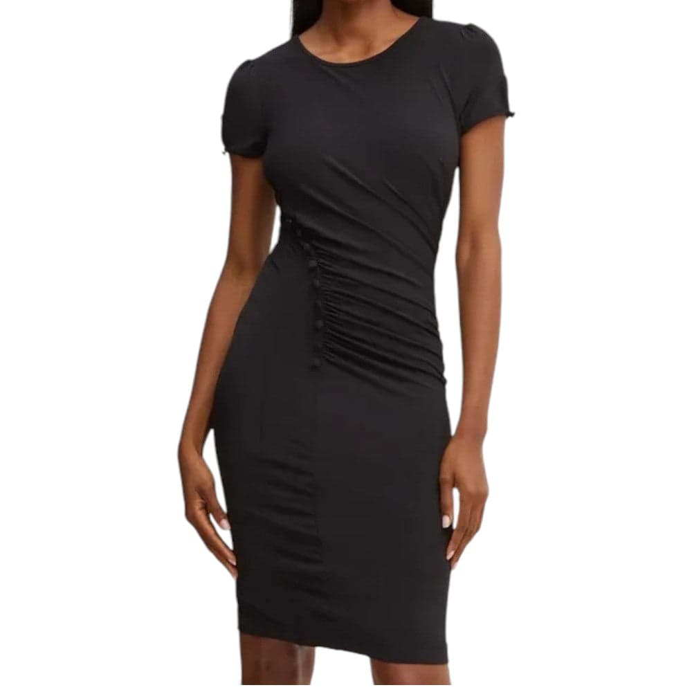 Guess vestito nero Alyssa W4YK11 KCBW2 - 4
