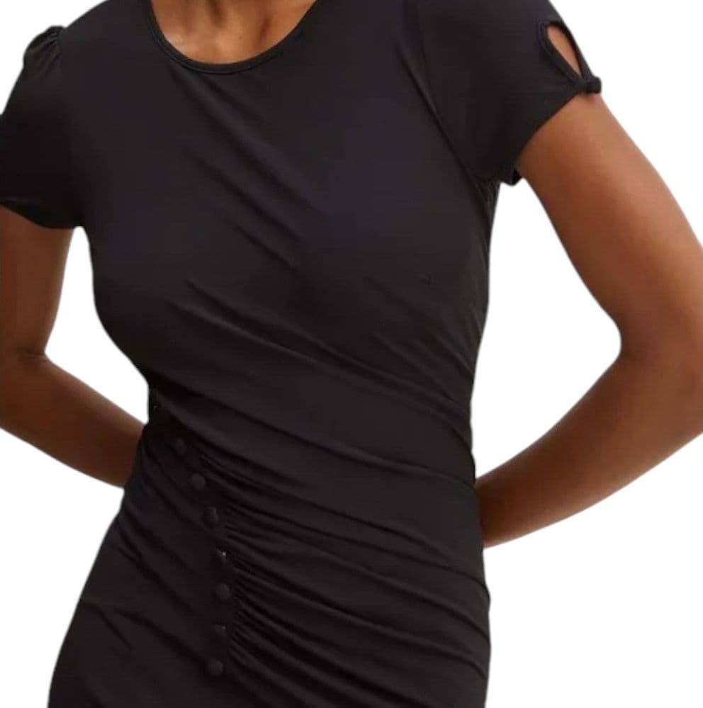 Guess vestito nero Alyssa W4YK11 KCBW2 - 2