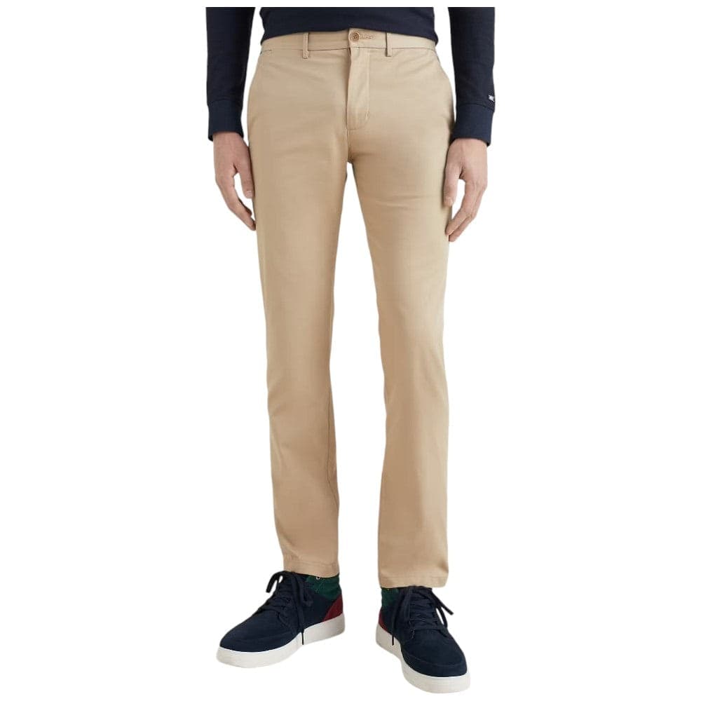 Tommy Hilfiger pantaloni chino Bleecker beige MW0MW26619
