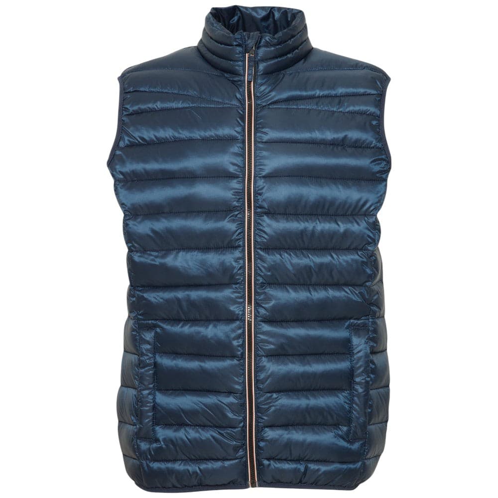 Blend gilet piumino smanicato blu 20717534 - 7