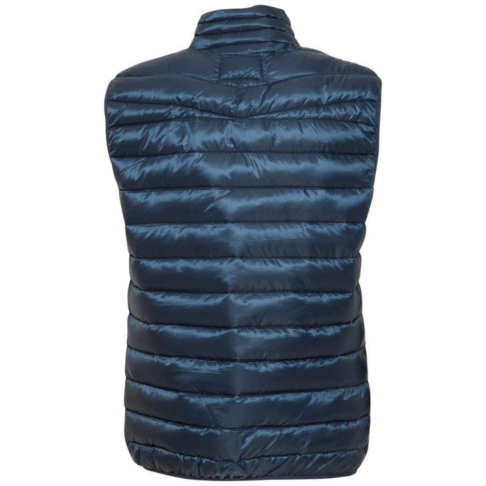 Blend gilet piumino smanicato blu 20717534 - 8