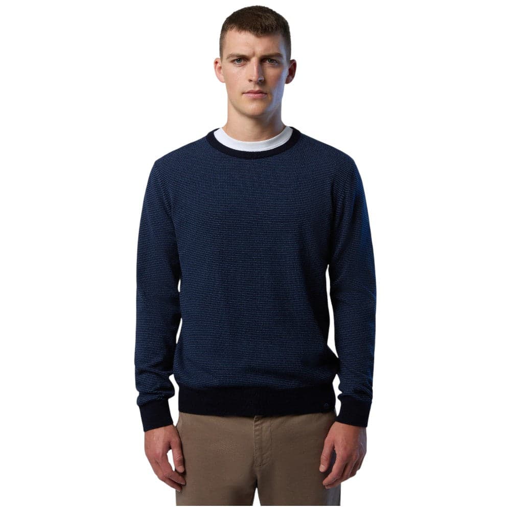 North Sails maglione uomo pullover blu 699783 - 7