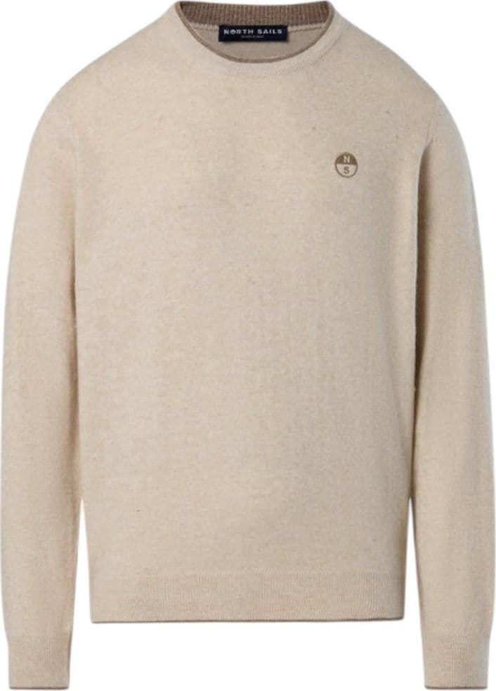 North Sails maglione pullover beige in misto cashmere 699775 - 6