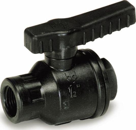 Valvola a sfera con attacco 3/4" confezione da 2 pezzi