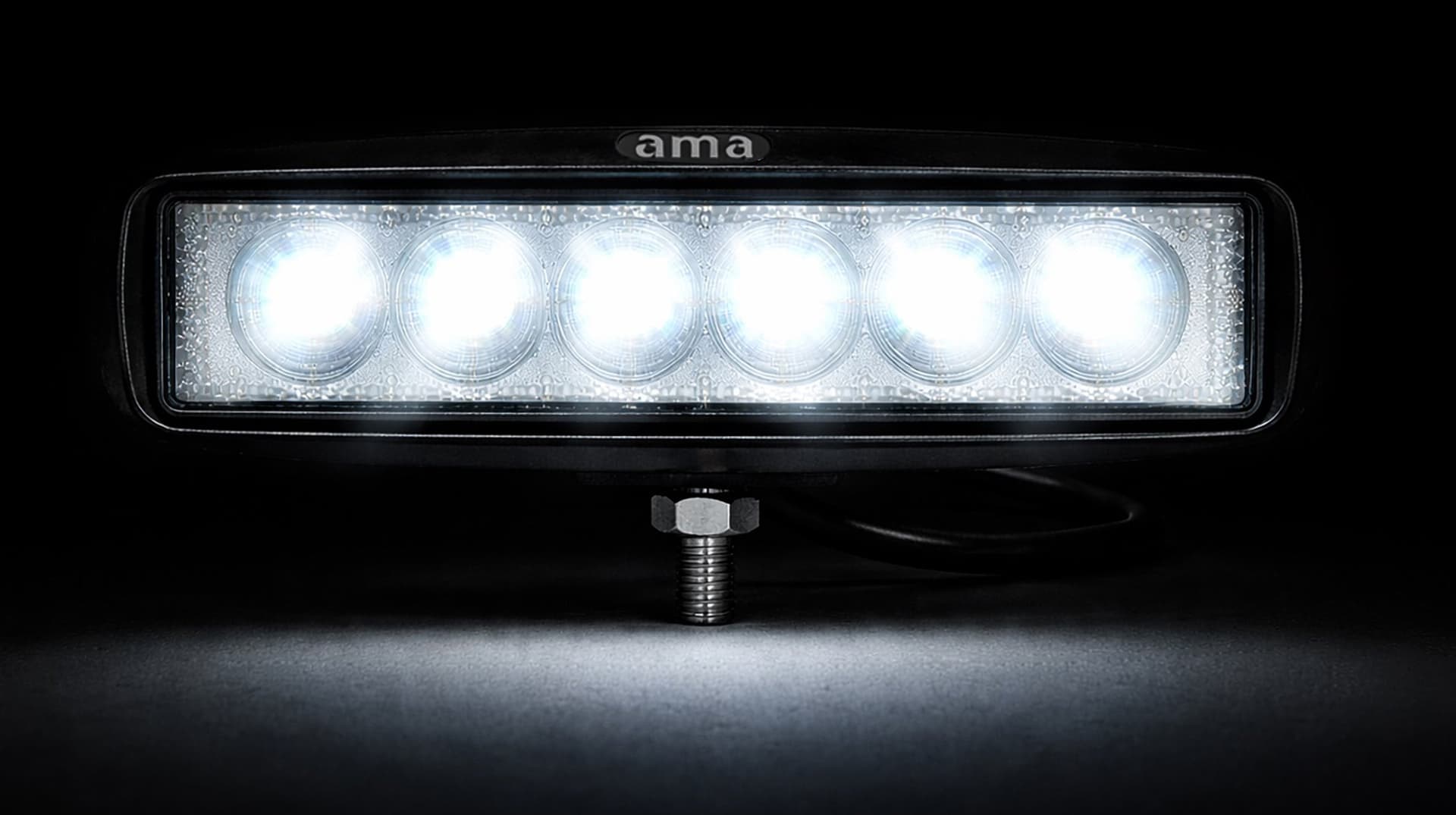 Faro da lavoro 6 LED a lungo raggio Spot 18W IP67 - 6