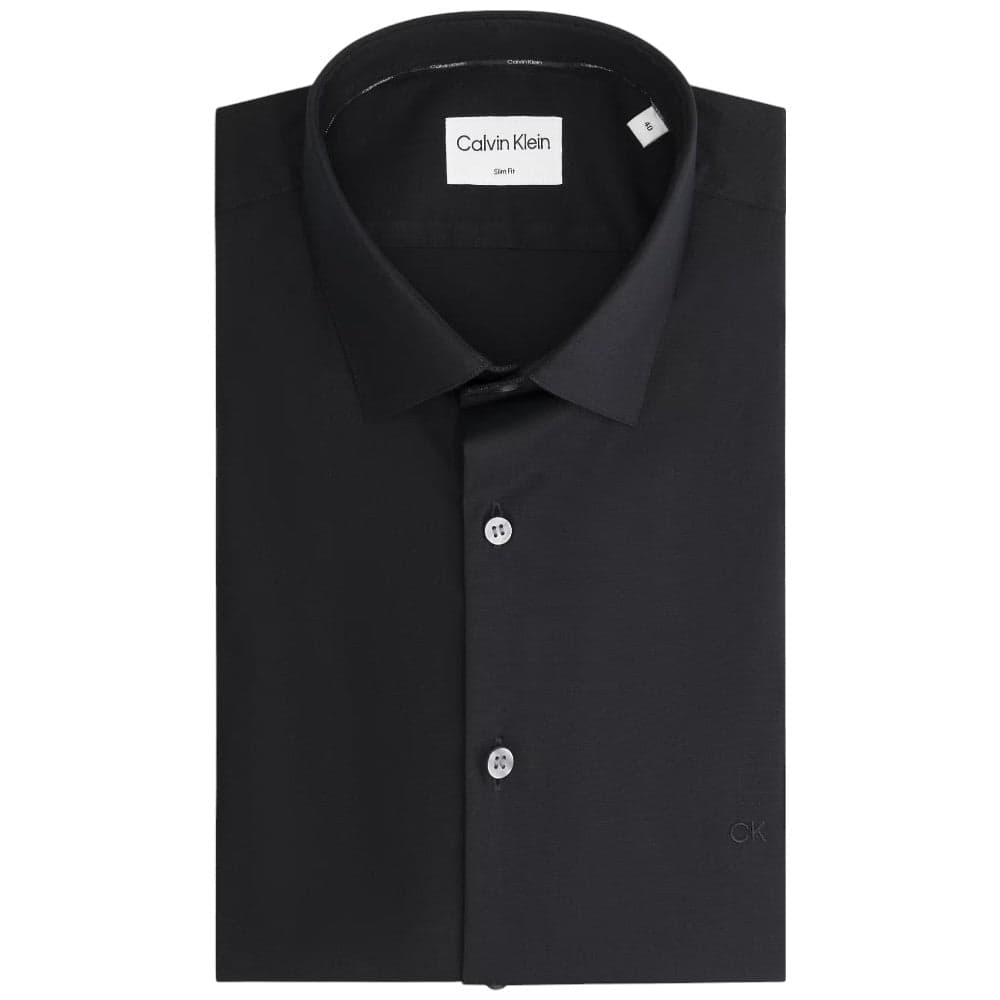 Calvin Klein camicia nera slim fit K10K108229 - 4