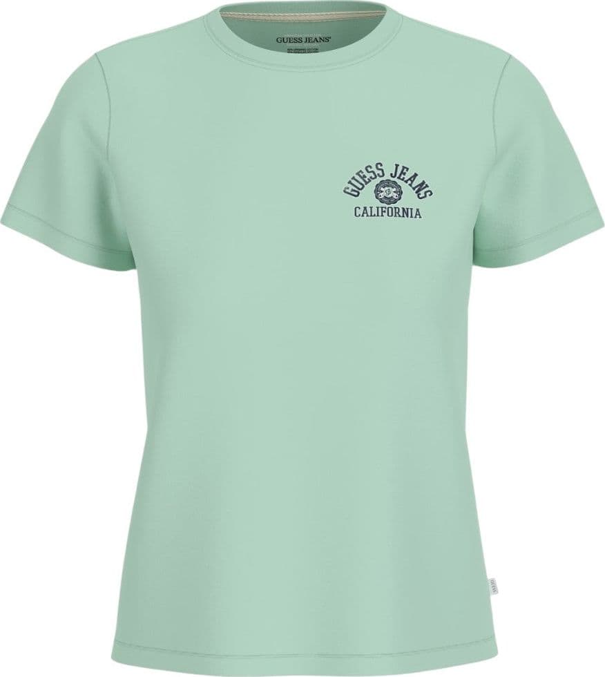 Guess jeans t-shirt verde con stampa W5RI55 J1314 G8FG