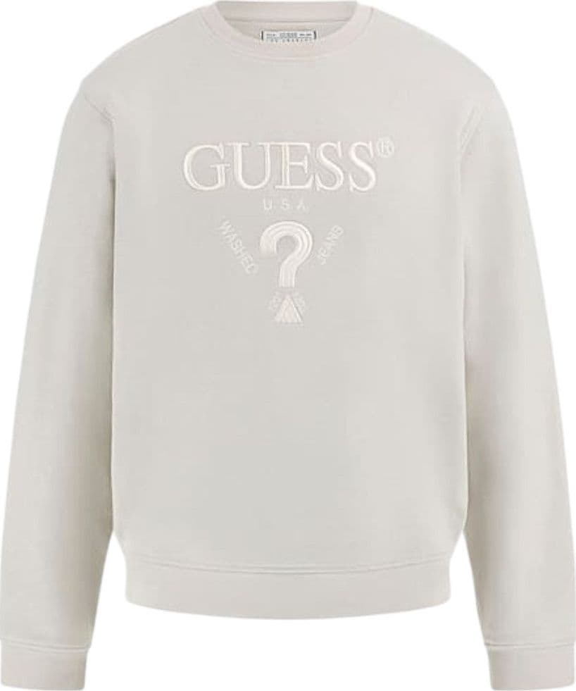 Guess felpa grigio chiaro Beau M5RQ08 KCN01 G9B8 - 5
