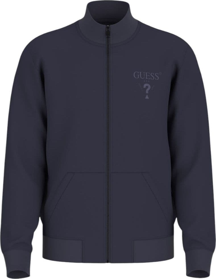 Guess felpa blu con zip M5RQ80 KCN01 G7V2 - 3