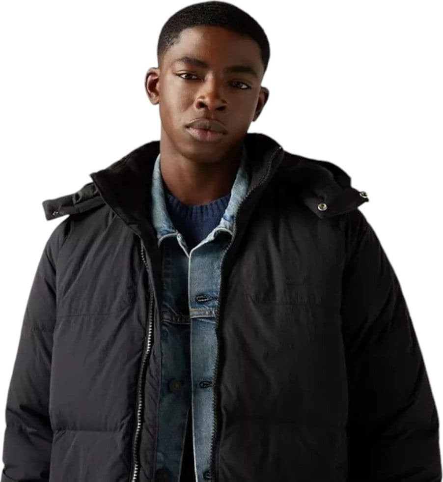 Levi's giacca piumino puffer nero A85570000 - 2