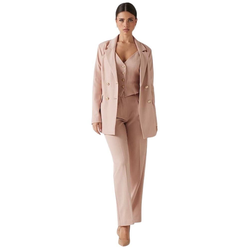 Guess giacca blazer rosa New Fiona W5RN49 WGX02 F6K9 - 2