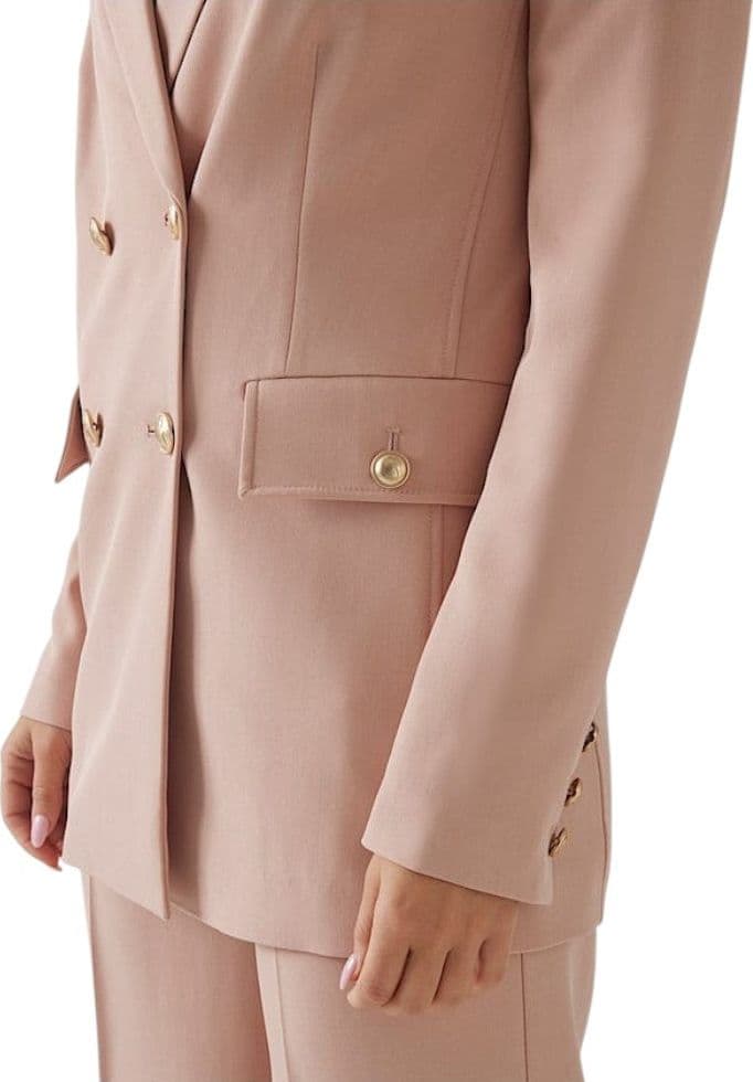 Guess giacca blazer rosa New Fiona W5RN49 WGX02 F6K9 - 3