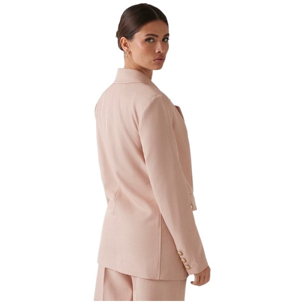 Guess giacca blazer rosa New Fiona W5RN49 WGX02 F6K9 - 4