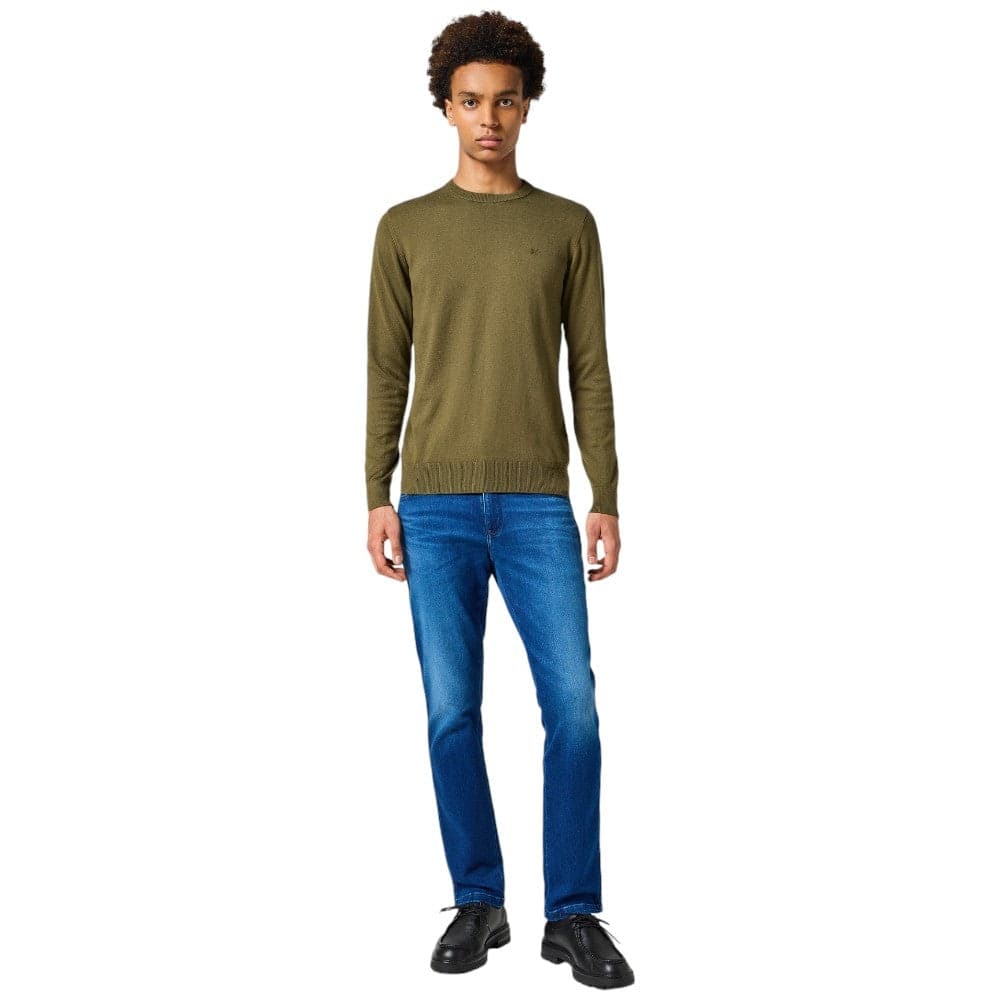 Wrangler pullover maglioncino verde 112357202 - 5