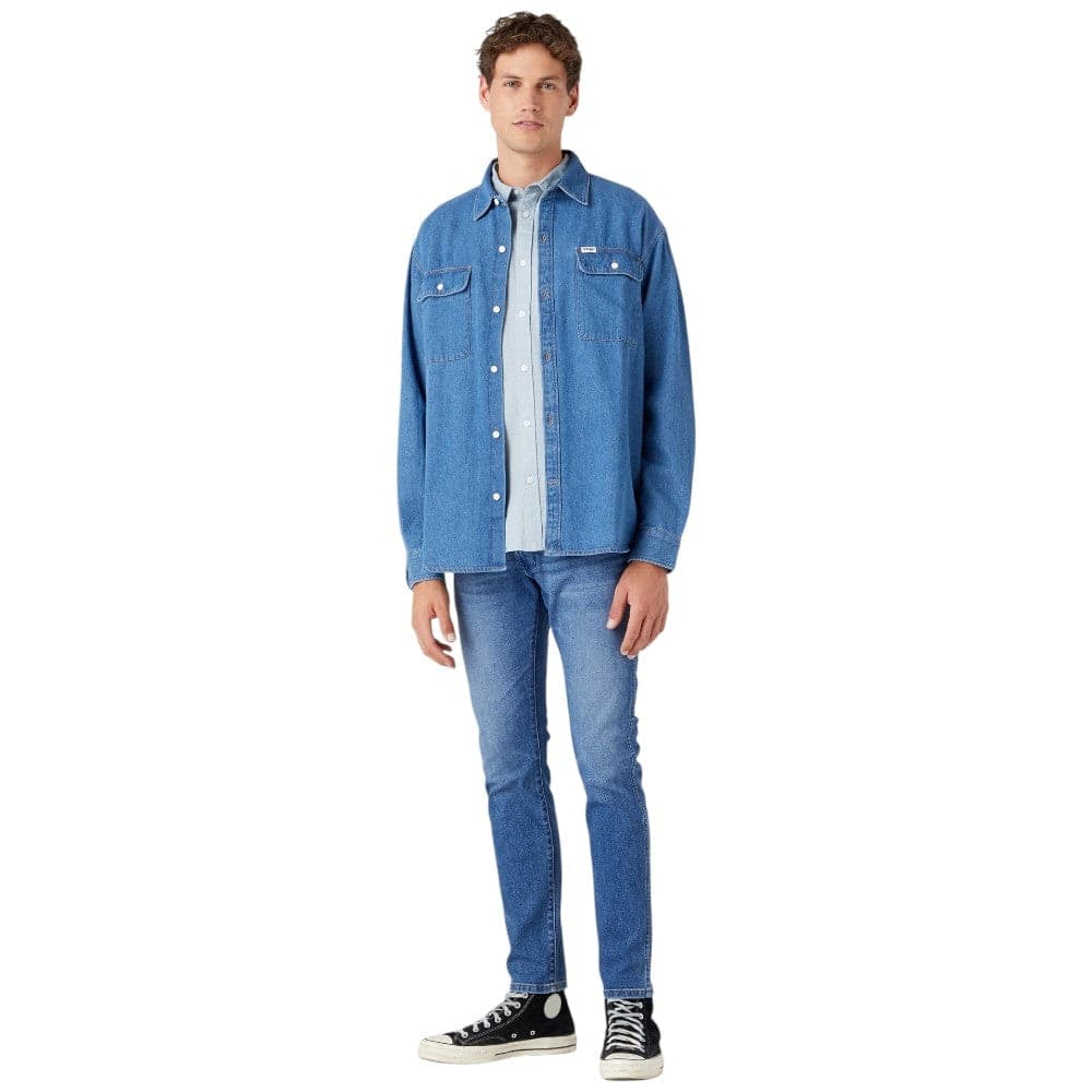 Wrangler jeans Bryson Smoke Sea W14XYLZ71 - 3