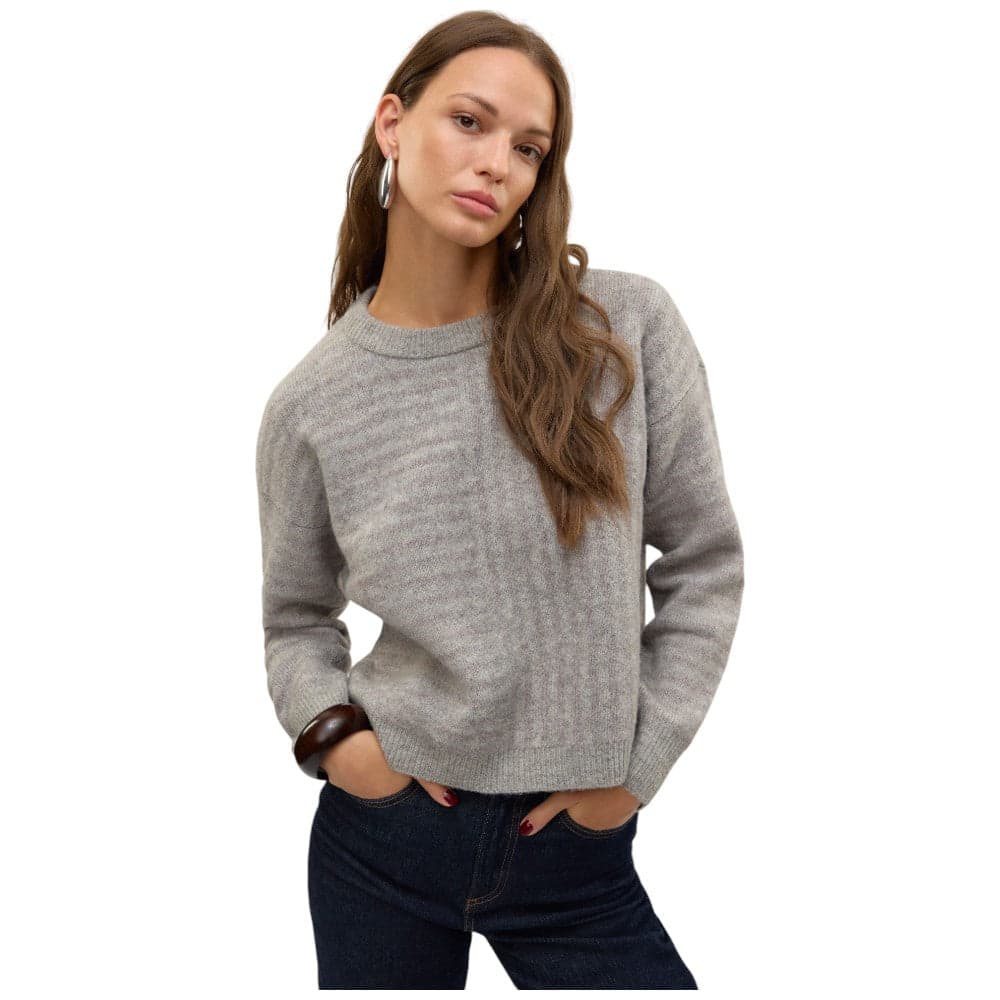 Vero Moda pullover grigio maglione Uranus 10309598 - 7