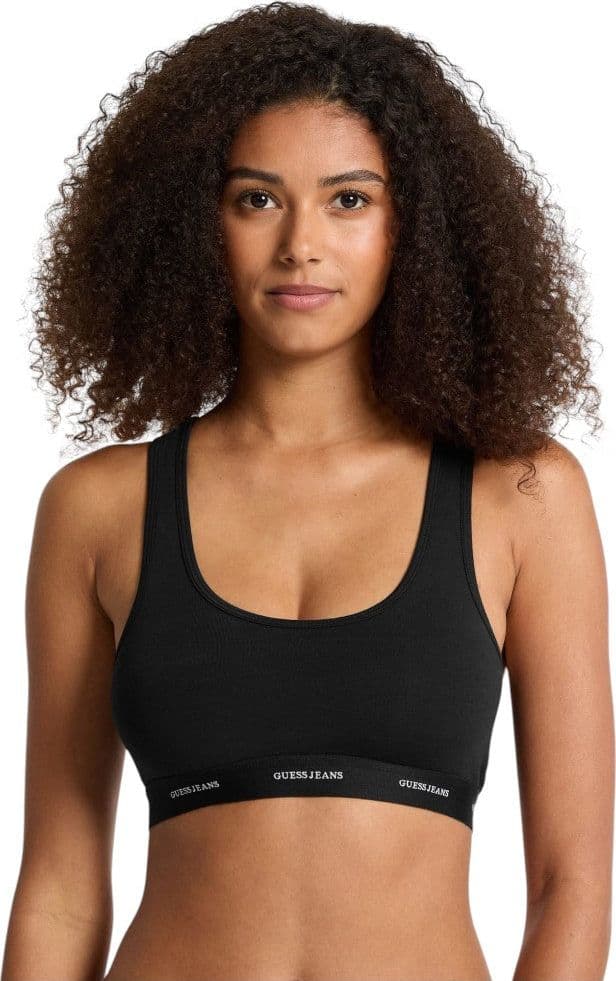 Guess Jeans bralette top nero W4BZ31 KBBU1 JBLK - 3