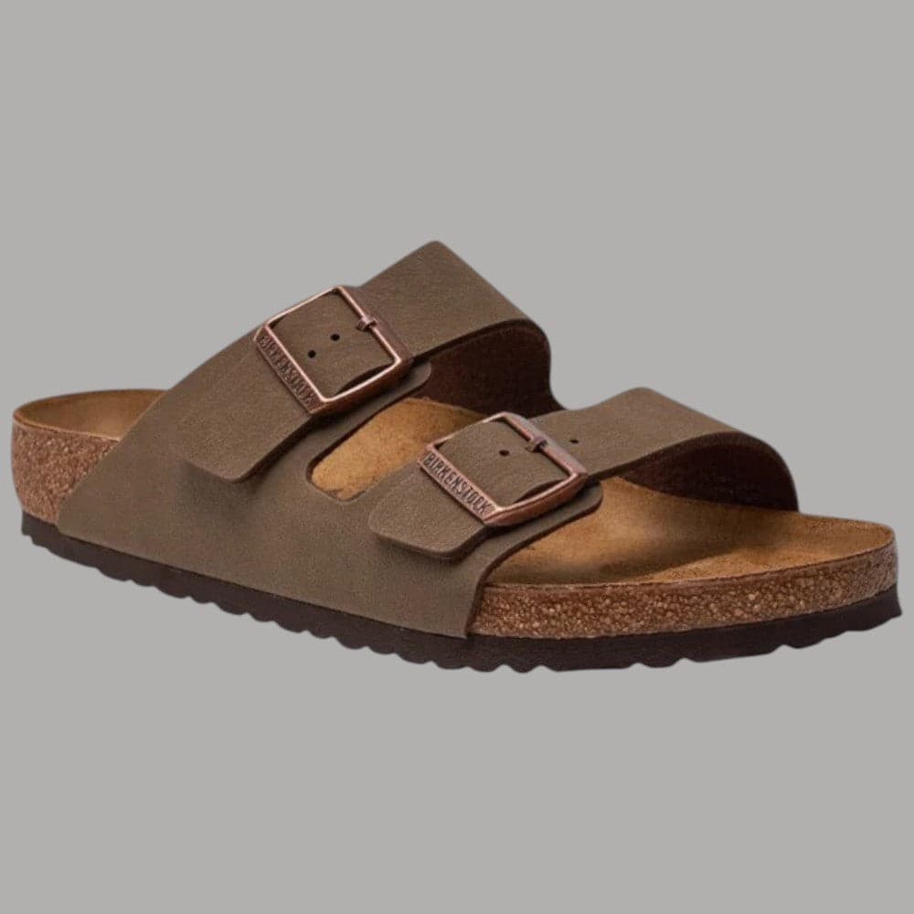 Birkenstock Ciabatte Arizona Narrow Fit Birko-Flor Nubuck Plantare Sughero - 2