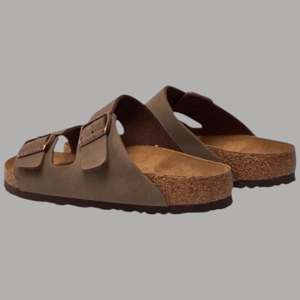 Birkenstock Ciabatte Arizona Narrow Fit Birko-Flor Nubuck Plantare Sughero - 3
