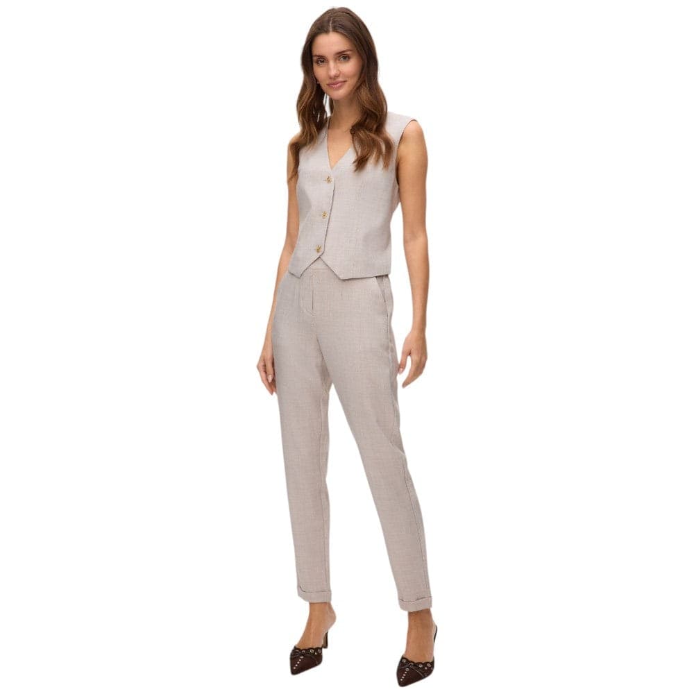 Vero Moda pantalone grigio tapered Cassidy 10322322 - 2