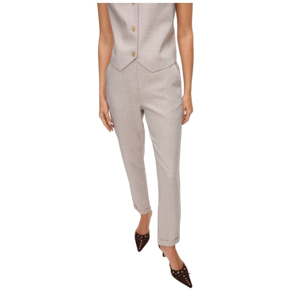 Vero Moda pantalone grigio tapered Cassidy 10322322 - 3