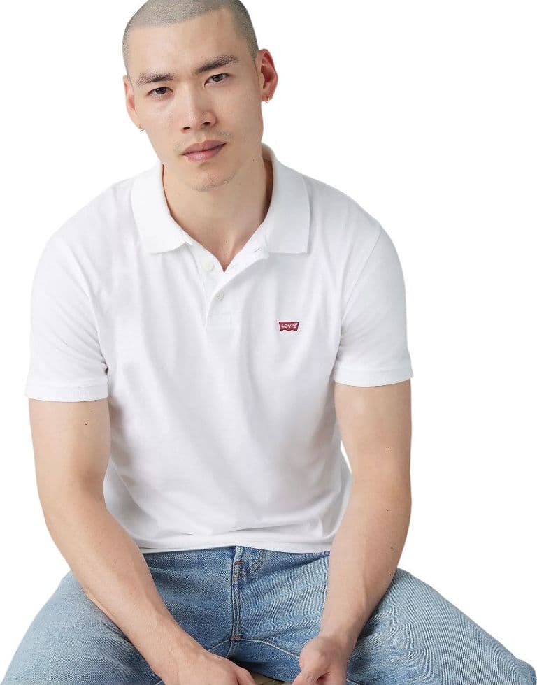 Levi's maglietta polo bianca 358830242 - 2