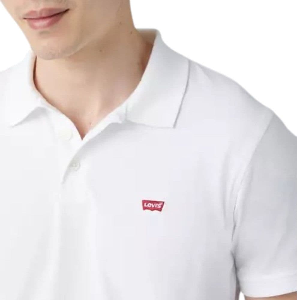 Levi's maglietta polo bianca 358830242 - 3