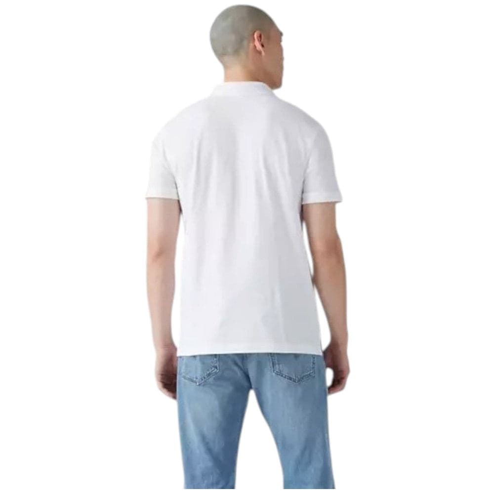 Levi's maglietta polo bianca 358830242 - 4