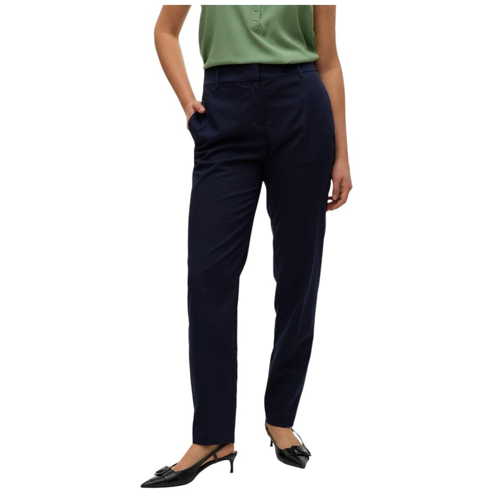 Vero Moda pantaloni blu tapered Nila 10320940 - 7