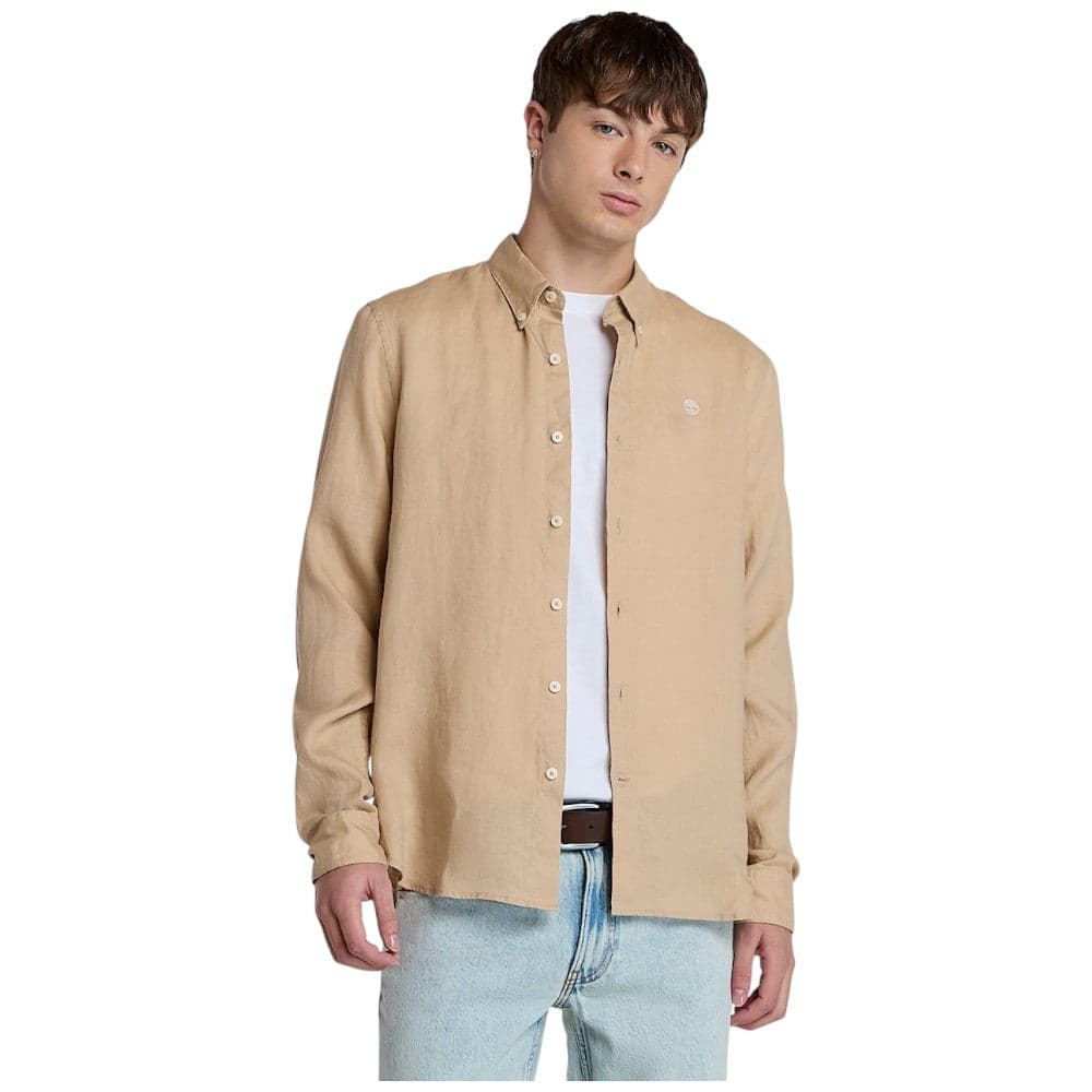 Timberland camicia di lino safari Mill Brook TB0A2DC3Y94 - 6