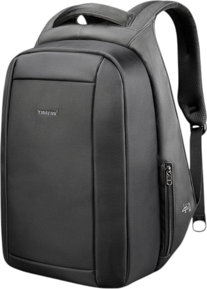 Tigernu Zaino da Viaggio 21L Impermeabile con Sicurezza e Porta USB Nero - 2