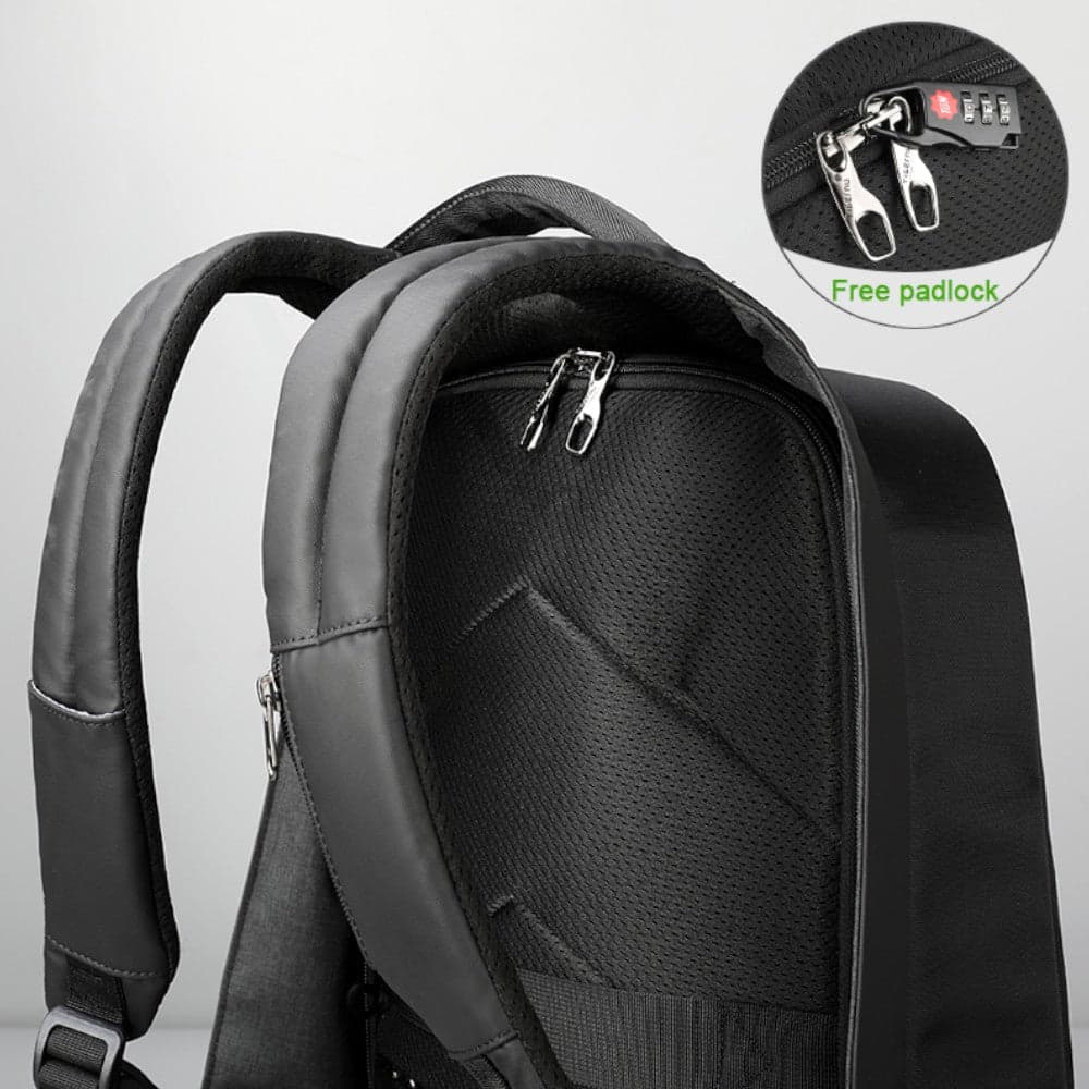 Tigernu Zaino da Viaggio 21L Impermeabile con Sicurezza e Porta USB Nero - 13