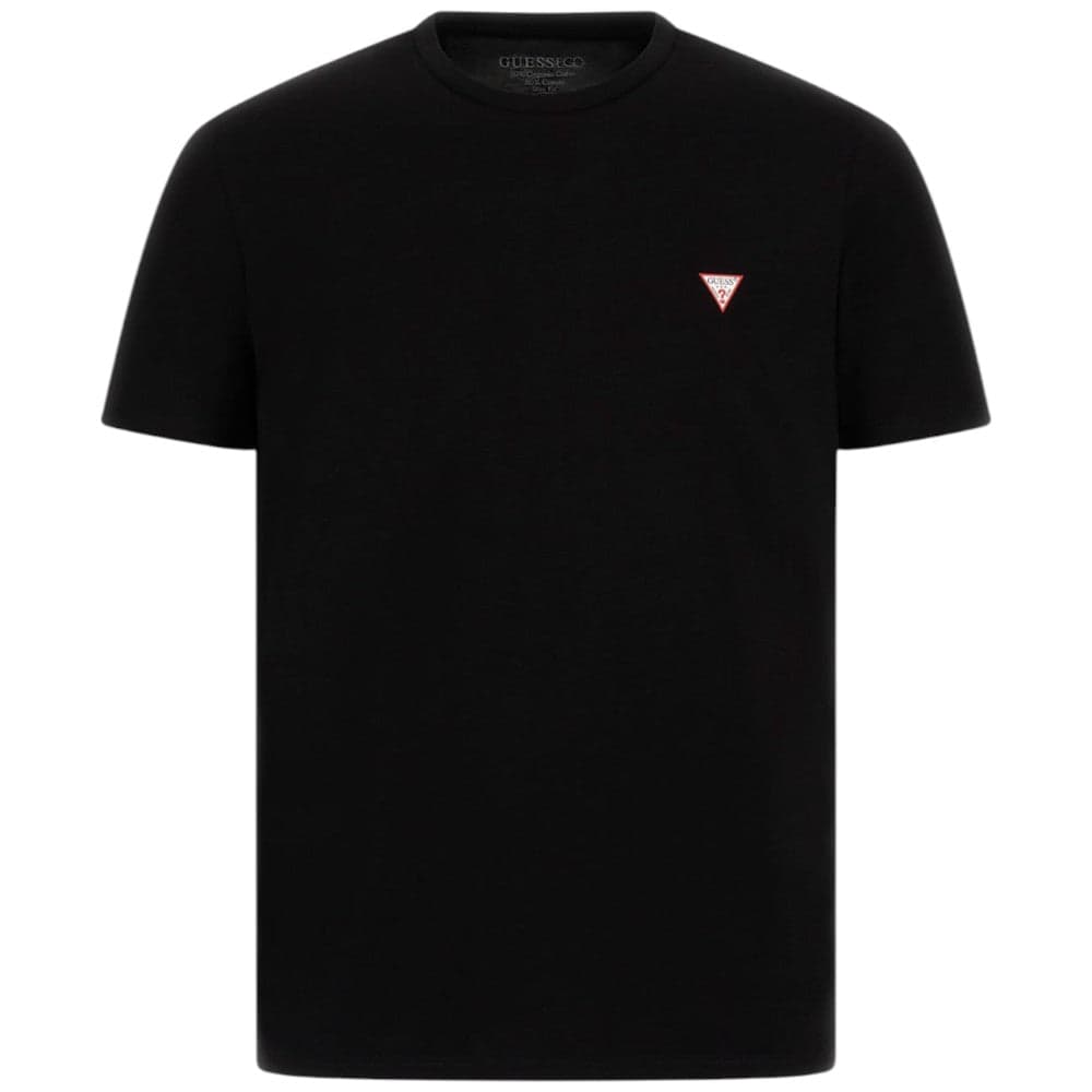 Guess t-shirt nera logo piccolo M2YI36 I3Z14 JBLK - 6