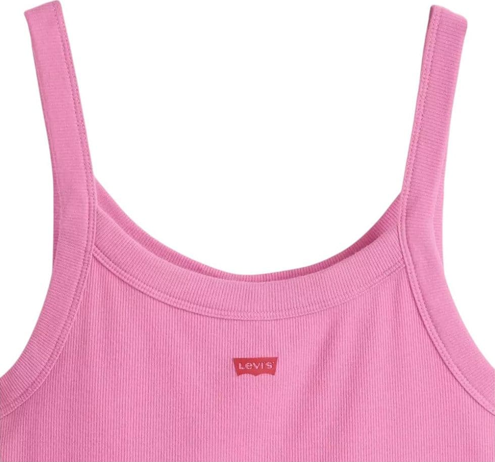 Levi's canotta rosa logo piccolo A74200018 - 4